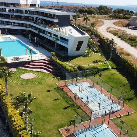 아파트 Luks Komplek Nautilus Unique'de Dublex Çeşme
